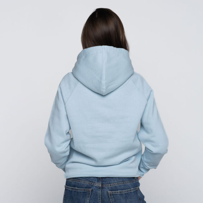 Hoodie Lyseblå