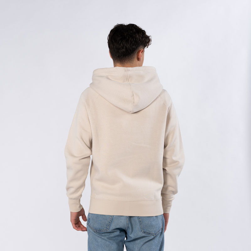 Zip Hoodie Herre Beige