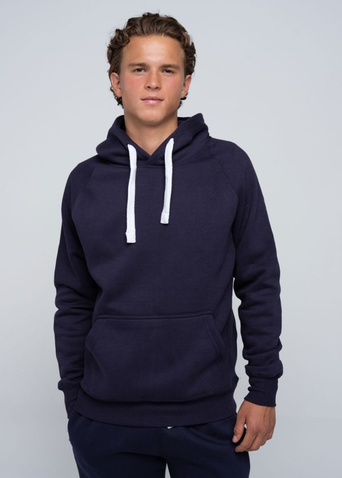 Hoodie-Marine-Herre