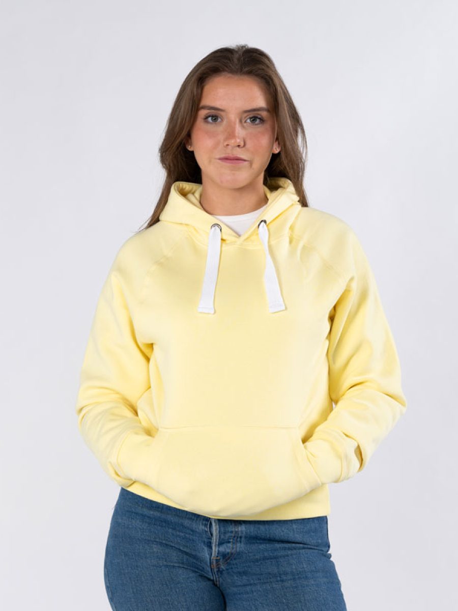Hoodie Dame Gul