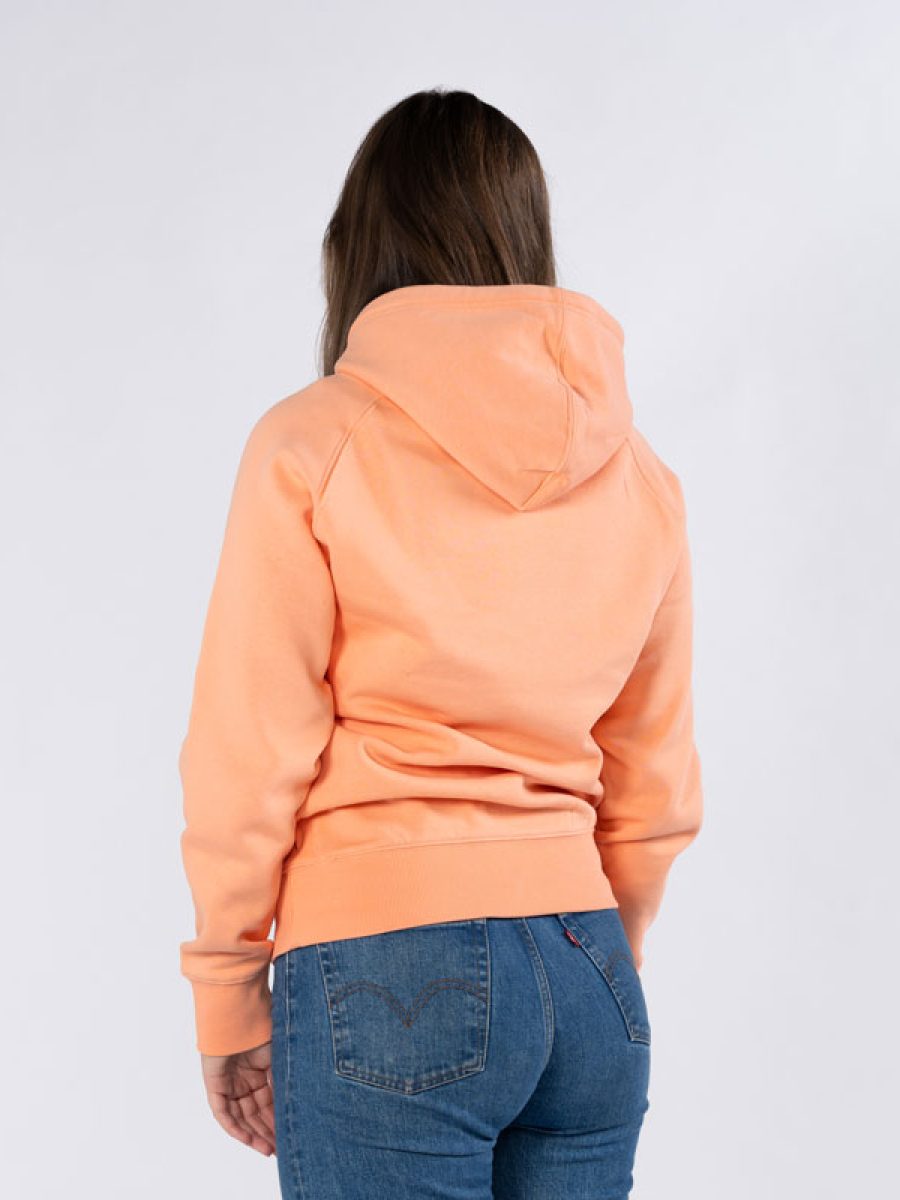 Hoodie Dame Fersken
