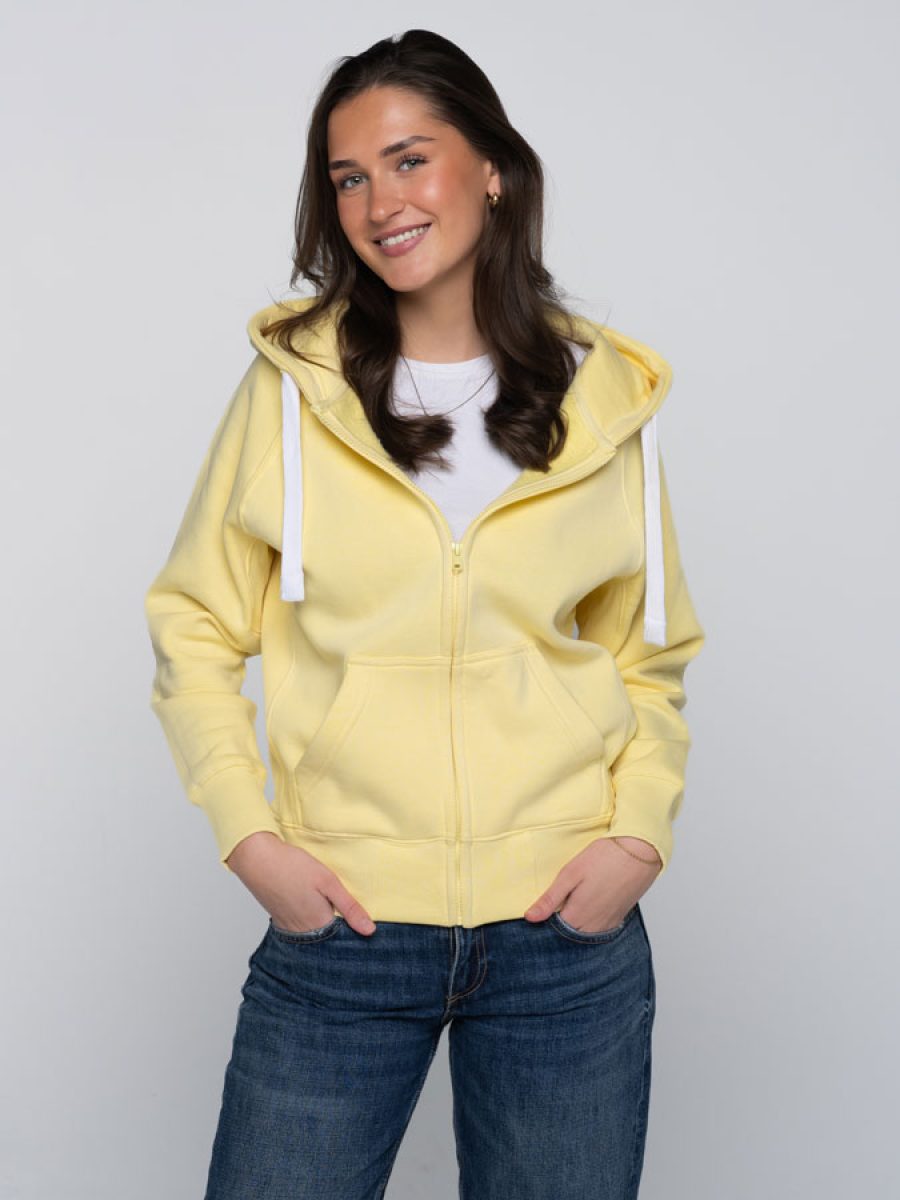 Zip-Hoodie-Dame-Gul
