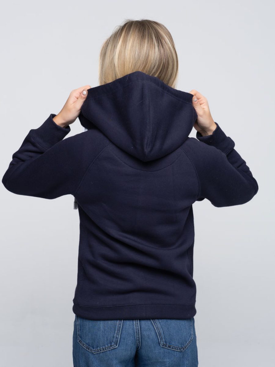 Zip-Hoodie-Dame-Marine-Merch-back
