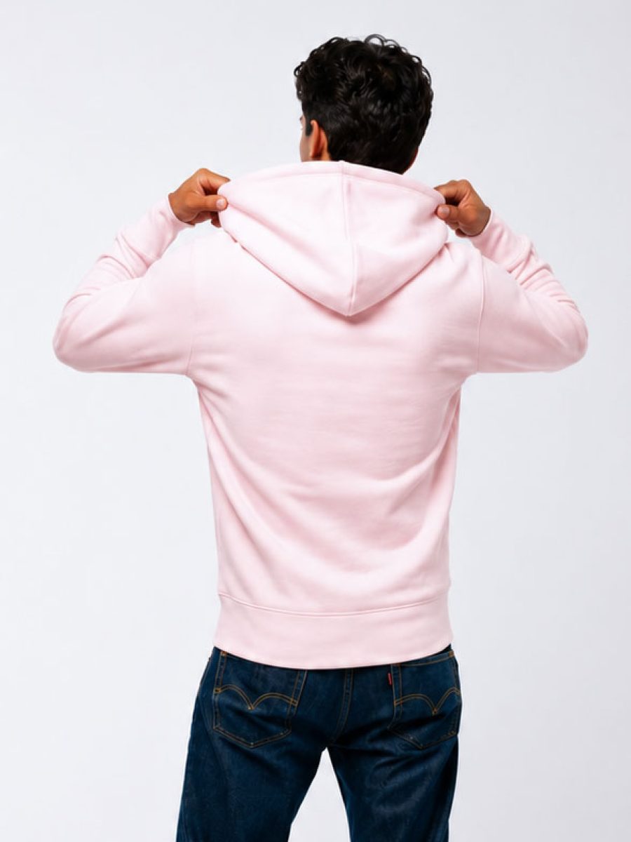 Zip-Hoodie-Rosa-unisex-back-2